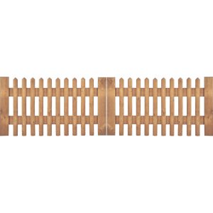 T & J Doppeltor für Senkrechtzaun 300 cm x 100 cm