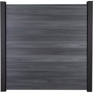 GroJa Steckzaun Solid Quadratisch 180 x 180 x 1