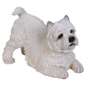 Deko-Figur Hund West Highland Terrier 36 cm