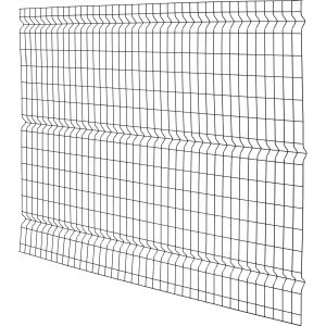 3D-Einstabmattenzaun Anthrazit 150 x 200 cm