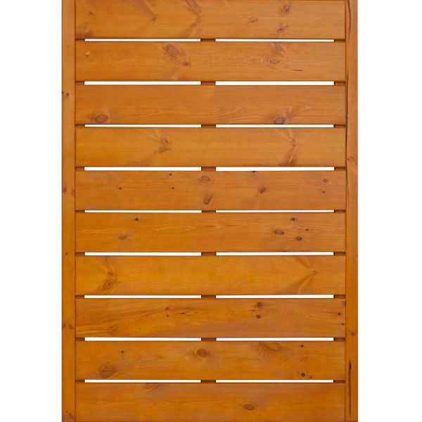 Andrewex Sichtschutzzaunelement Faro Pinie lackiert 130 cm x 90 cm FSC®