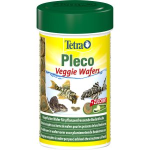 Tetra Aquarium-Fischfutter-Pellets Pleco Veggie Wafers 100 ml