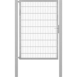 Einzeltor Flexo Plus 125 cm x 180 cm Pfosten 80 cm x 80 cm Feuerverzinkt