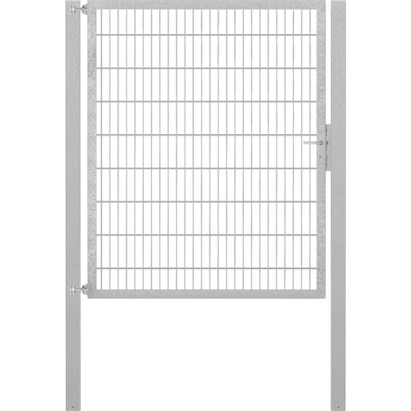 Einzeltor Flexo Plus 150 cm x 180 cm Pfosten 100 cm x 100 cm Feuerverzinkt