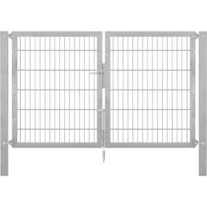 Doppeltor Flexo Plus 200 cm x 120 cm Pfosten 80 cm x 80 cm Feuerverzinkt