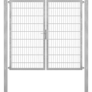 Doppeltor Flexo Plus 200 cm x 180 cm Pfosten 80 cm x 80 cm Feuerverzinkt