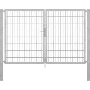 Doppeltor Flexo Plus 250 cm x 160 cm Pfosten 80 cm x 80 cm Feuerverzinkt
