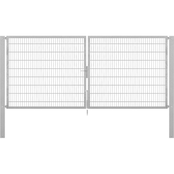 Doppeltor Flexo Plus 400 cm x 160 cm Pfosten 100 cm x 100 cm Feuerverzinkt