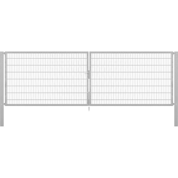 Doppeltor Flexo Plus 500 cm x 160 cm Pfosten 100 cm x 100 cm Feuerverzinkt