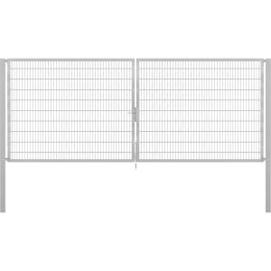 Doppeltor Flexo Plus 500 cm x 200 cm Pfosten 100 cm x 100 cm Feuerverzinkt