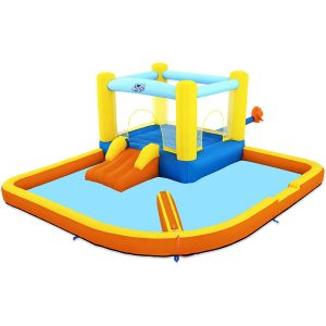 H2OGO!  Wasserpark Beach Bounce mit Dauergebläse 365 x 340 x 152 cm