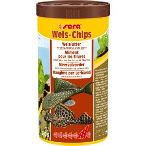 Sera Fisch-Tablettenfutter Wels-Chips Nature 1.000 ml (380 g)