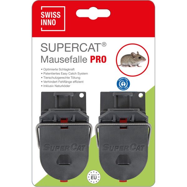 Swissinno Mausefalle Pro SuperCat 2 Stück