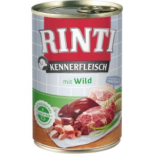 Rinti Hunde-Nassfutter Kennerfleisch Wild 400 g