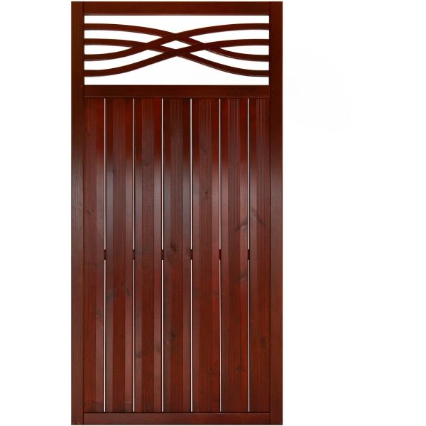 Andrewex Zaunelement Malaga 180 cm x 90 cm Braun FSC®