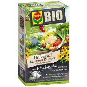 Compo Bio Universal Langzeit-Dünger mit Schafwolle 2 kg