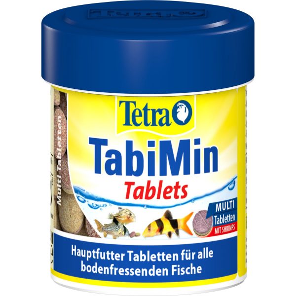Tetra Aquarium-Fischfutter-Pellets TabiMin Tablets 120 Stück