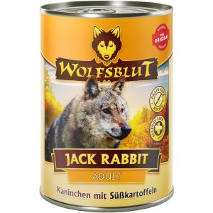 Wolfsblut Hunde-Nassfutter Jack Rabbit Adult Kaninchen mit Süßkartoffeln 395 g