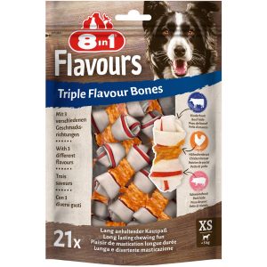 8in1 Triple Flavour Bones XS 21 Stück