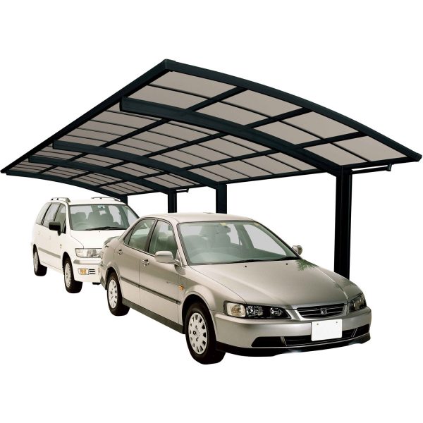 Ximax Alu Doppelcarport Portoforte Tandem Typ 60   270cm x 983cm Sonderfertigung