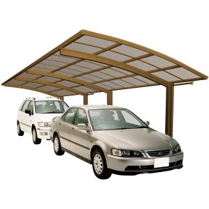 Ximax Alu Doppelcarport Portoforte Tandem Typ 60  270 x 983 cm Sonderfertigung