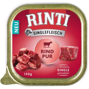 Rinti Hunde-Nassfutter Singlefleisch Rind 150 g