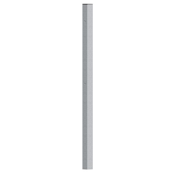 Klobenpfosten für Einzeltor Madrid Verzinkt z. Einbetonieren Ø 6 cm Höhe 135 cm