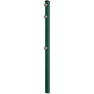 RoTaPlastes Pfosten DSM m. Konterplatte Grün 160 cm x 6 cm x 4 cm