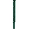RoTaPlastes Eckpfosten DSM mit Konterplatte L + Abdeckprofil Grün 220 x 6 x 4 cm