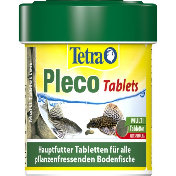 Tetra Aquarium-Fischfutter-Pellets Pleco Tablets 120 Stück