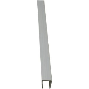 Abdeck-Profil für Kunststoff-Matte Silber Breite 150 cm