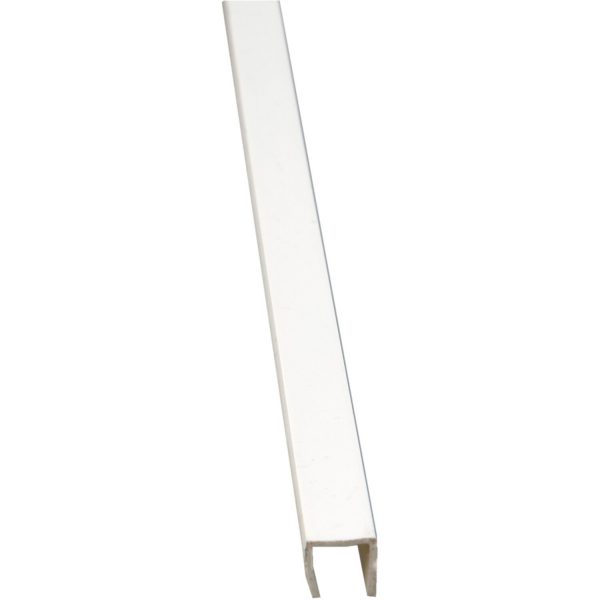 Abdeck-Profil für Kunststoff-Matte Weiß Breite 150 cm