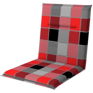 Doppler Niederlehner Spot D.6118 Anthrazit-Grau-Rot 48 cm x 100 cm