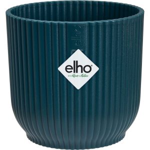 Elho Blumentopf Mini Vibes Fold  Ø 9 cm Tiefes Blau