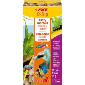 Sera Fisch-Tablettenfutter O-Nip Nature 24 Tabs (16 g)