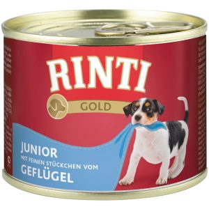 Rinti Hunde-Nassfutter Gold Junior Geflügel 185 g