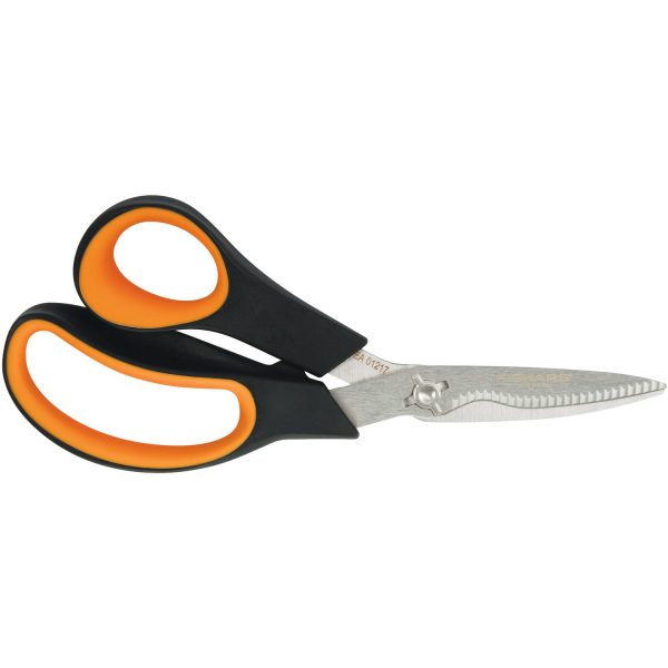 Fiskars Gemüseschere Solid SP240 Schwarz-Orange