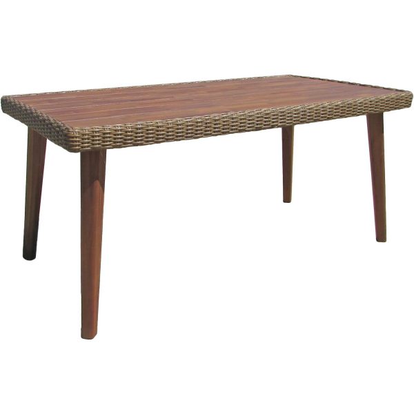 Holz-Gartentisch Carson 160 cm x 90 cm