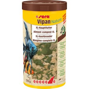 Sera Flocken-Fischfutter Vipan Nature Großflocke 1.000 ml (210 g)