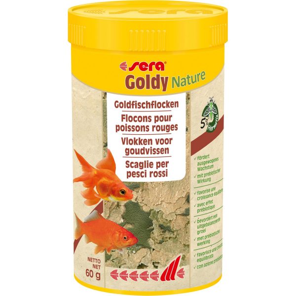 Sera Goldfischflockenfutter Goldy Nature 250 ml