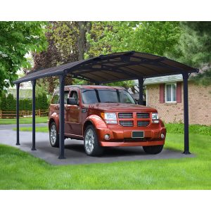 Palram - Canopia Carport Arcadia 5000 Anthrazit 360 cm x 510 cm