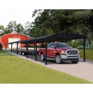 Palram - Canopia Carport Arcadia 12700 Anthrazit 360 cm x 1300 cm