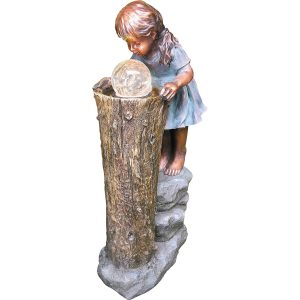 Granimex Wasserspiel Zhisheng Polyresin Natur_83 cm x 41 cm x 23 cm