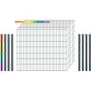 Industrie-Zaunset 8/6/8 Doppelstab 7 Matten +8 Pfosten 250/143 cm Freie Farbwahl