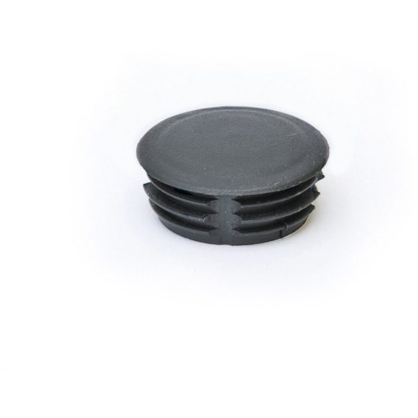 Floraworld Flachkappe für Rundpfosten Ø 34 mm Schwarz