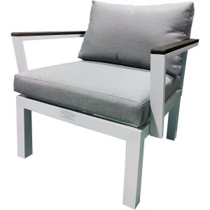 Gartenfreude Aluminium-Sessel Ambience 75 x 63 x 44 cm Weiß