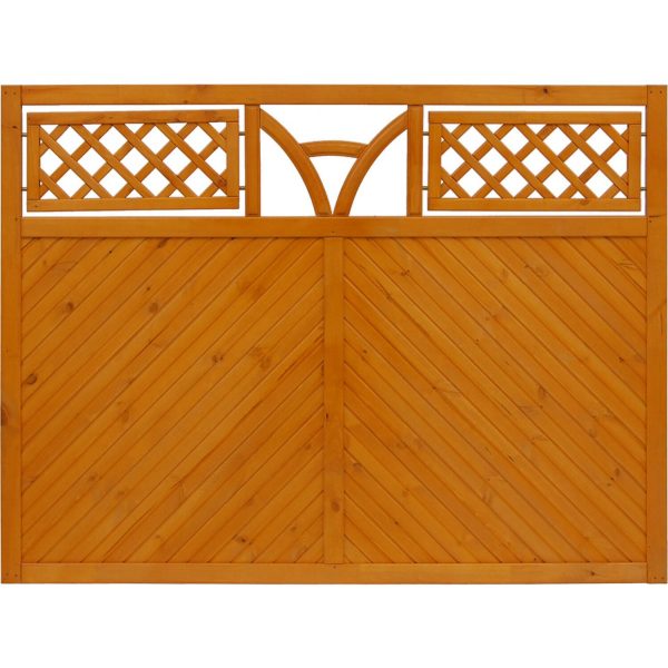 Andrewex Sichtschutzzaun Toulon 135 cm x 180 cm Pinie FSC®