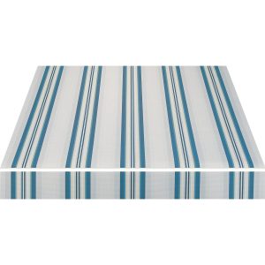 Spettmann Gelenkarmmarkise Star Klassik B 250 cm x T 200 cm Blau-Grau Gestreift