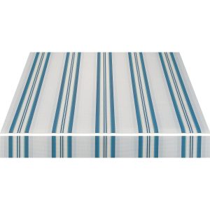 Spettmann Halbkassettenmarkise Sky Klassik 400 cm x 200 cm Blau-Grau Silber