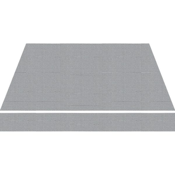 Spettmann Halbkassettenmarkise Sky Klassik 450 cm x 250 cm Grau Gestell Weiß